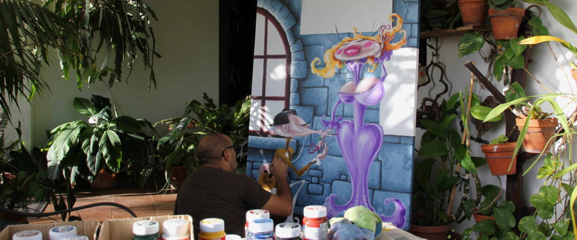 Giuliano Montisci painting